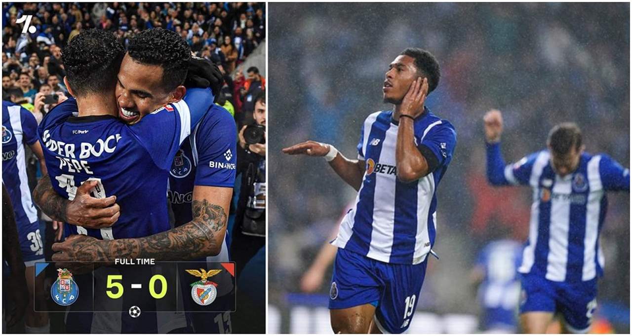 فيديو - بورتو يسحق بنفيكا بخُماسية في الدوري البرتغالي