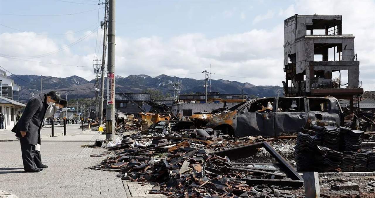 زلزال بقوة 6 درجات يضرب قبالة فوكوشيما اليابانية