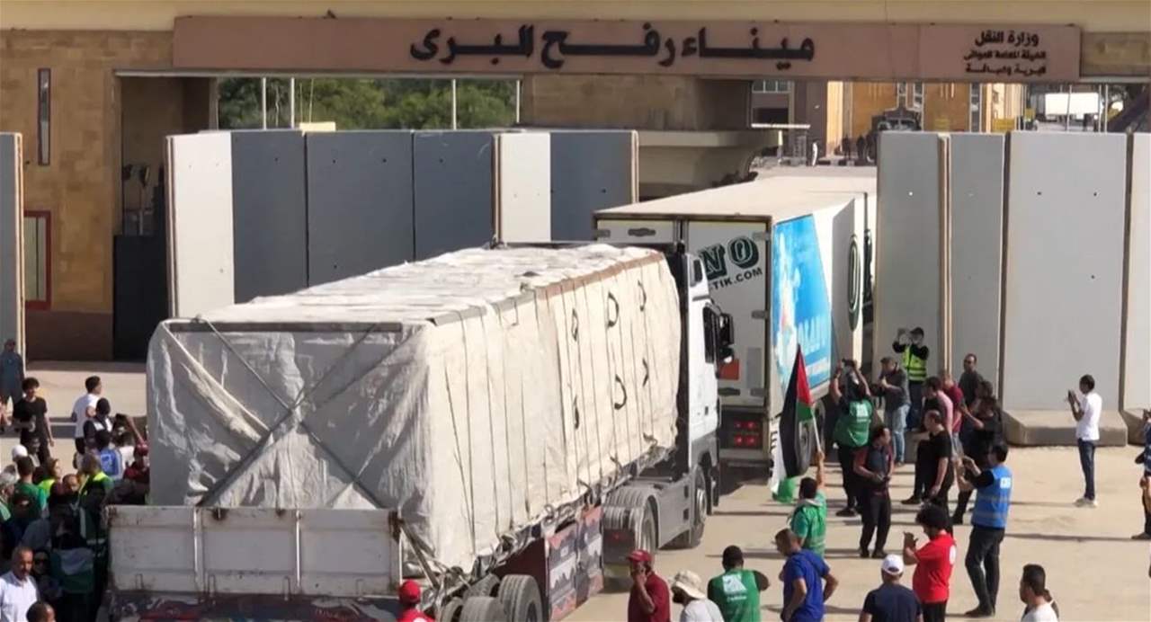 مصر تقرر رفع عدد شاحنات المساعدات إلى غزة