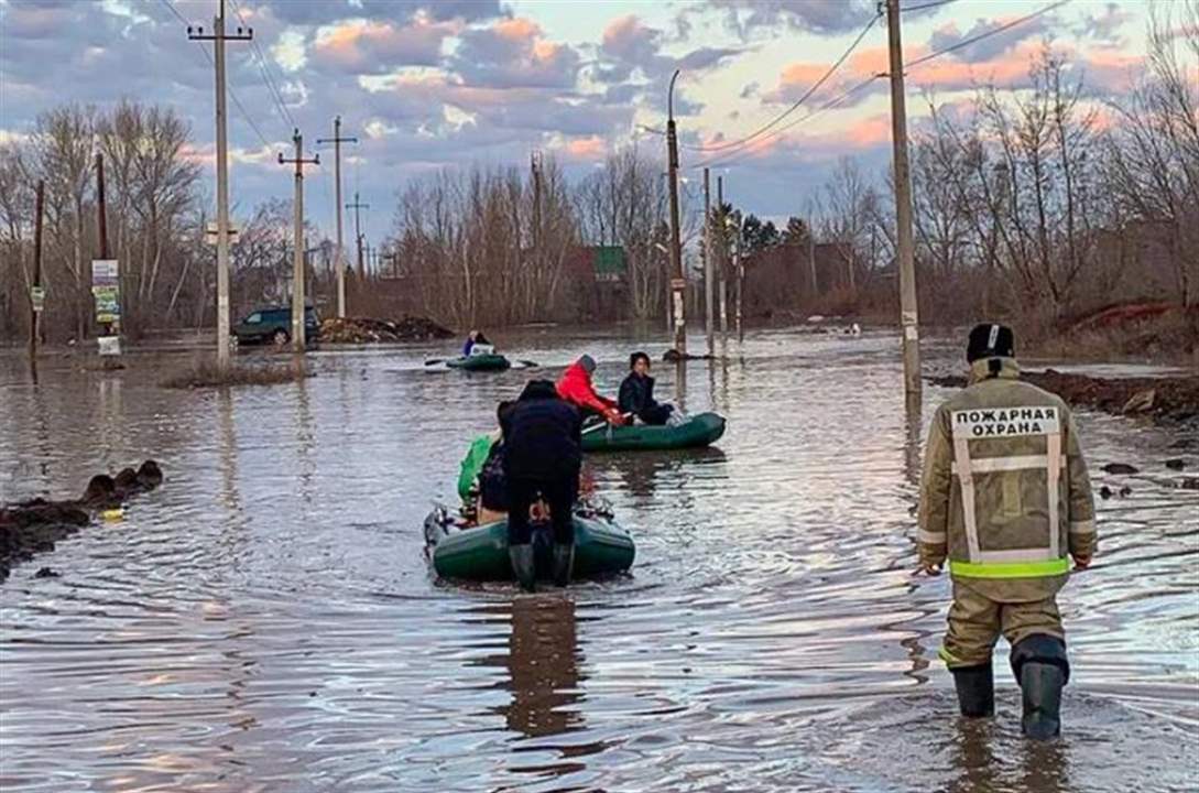 روسيا تعلن إجتياح الفيضانات لأكثر من 10 آلاف منزل