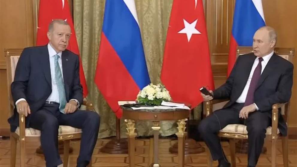 بوتين عقب لقائه أردوغان: المباحثات كانت بناءة وتركيا أصبحت من الدول التي تستخدم الطاقة النووية 
