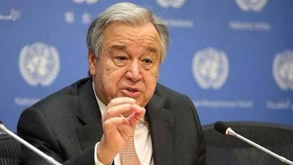 الأمين العام للأمم المتحدة يحذر من سرعة انهيار المناخ: قد يصل لمستوى يتجاوز فيه القدرة البشرية على التعامل معه 