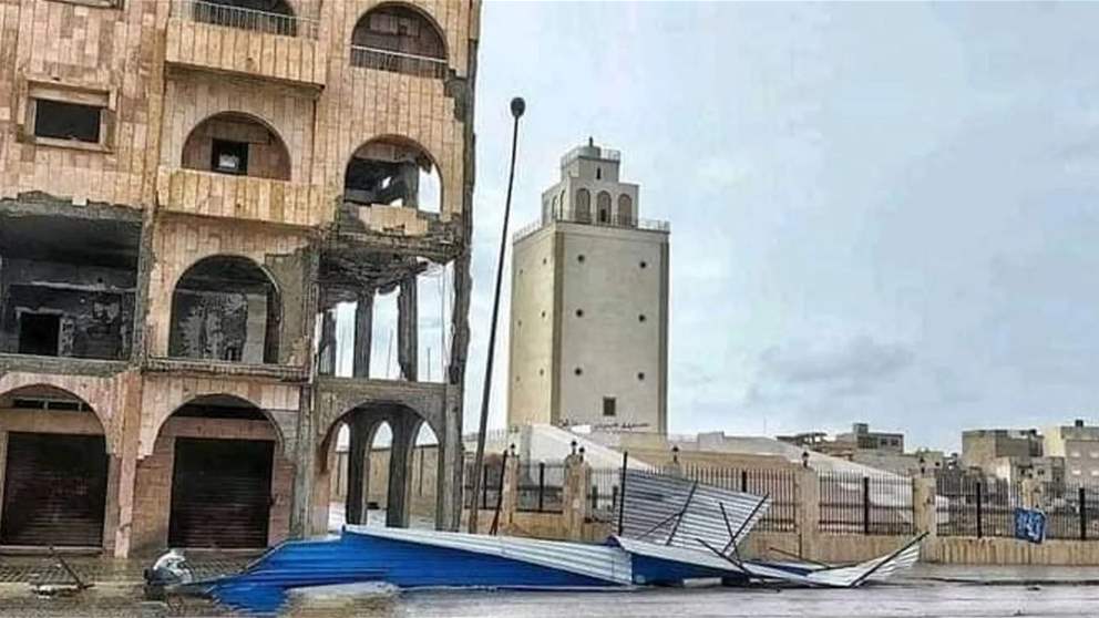 نحو ألفي قتيل جراء إعصار دانيال في ليبيا