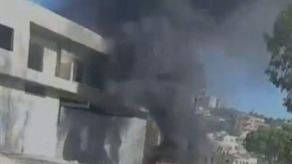 بالفيديو - العدو الاسرائيلي استهدف "رابيد" في بلدة حولا 