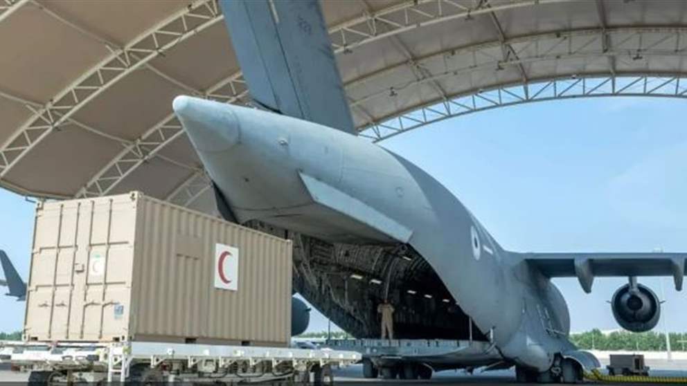 5 طائرات إماراتية جديدة تحمل تجهيزات للمستشفى الميداني للقطاع 