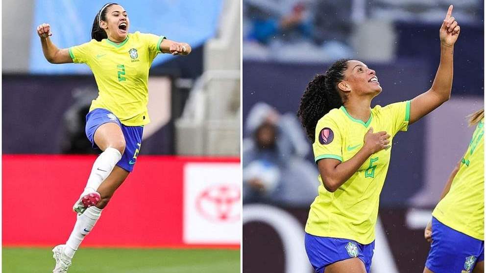 فيديو - هدف رائع بكعب القدم لسيدات البرازيل