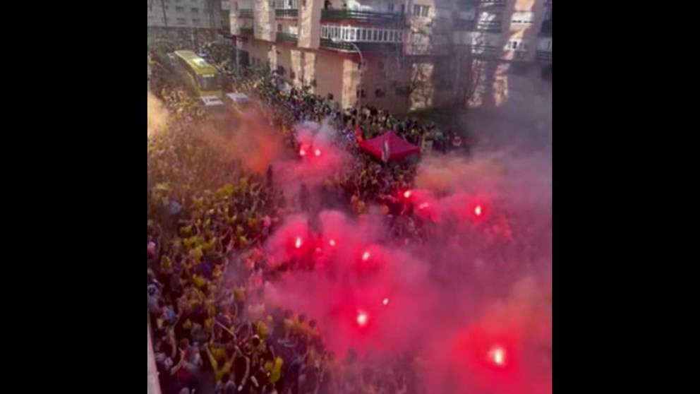 فيديو - جمهور قادش مُستقبلاً برشلونة في مشهد غير مألوف