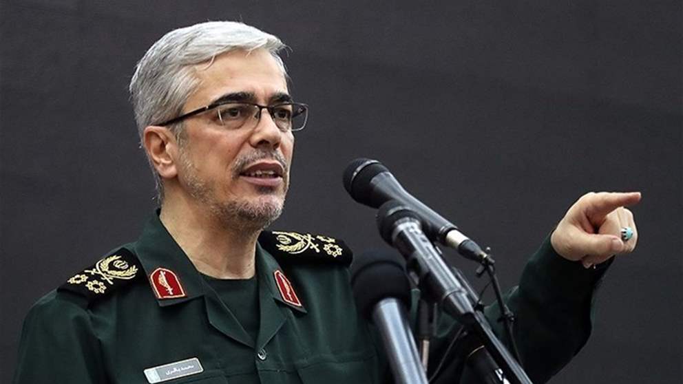رئيس هيئة الأركان الإيرانية: الهجوم على إسرائيل "حقق كل أهدافه"