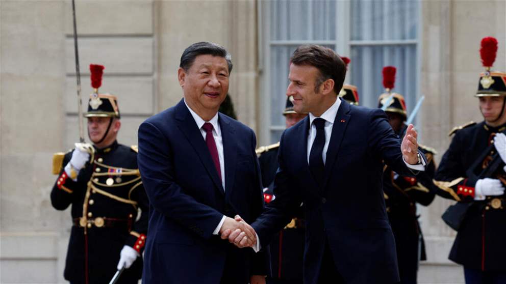 الرئيسان الصيني والفرنسي يدعوان لـ«تنفيذ ملموس» لحل الدولتين 