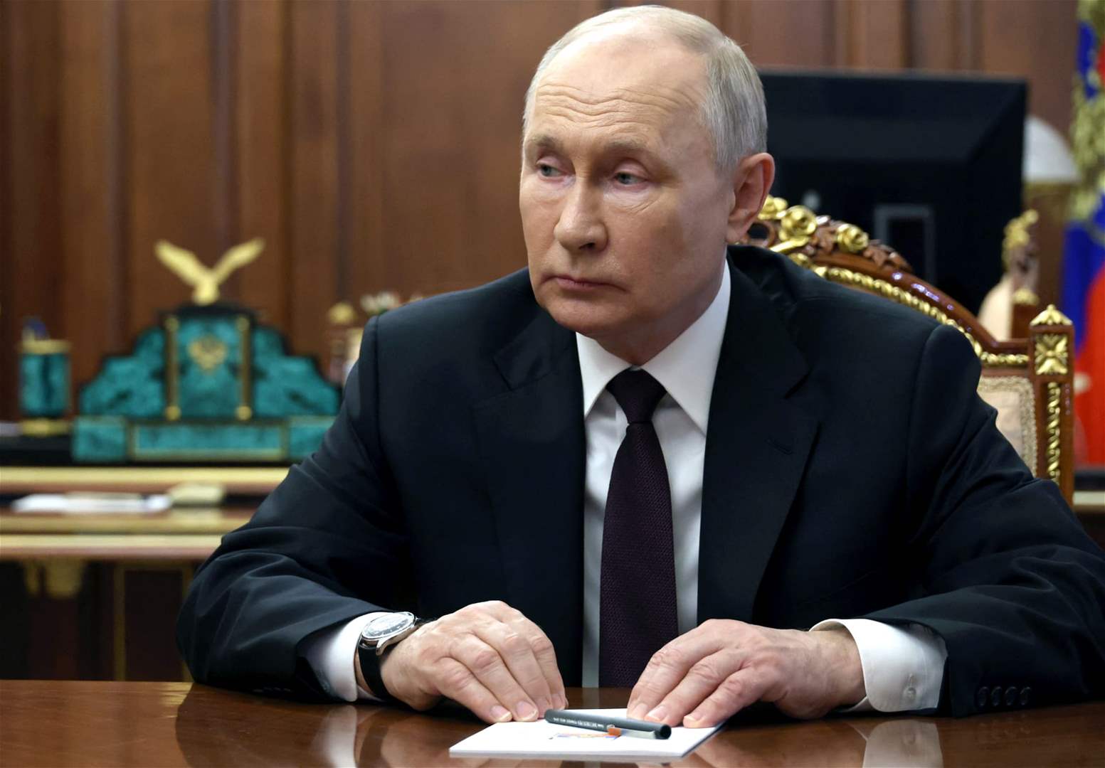 بوتين: روسيا تمر بمرحلة مهمة وصعبة 