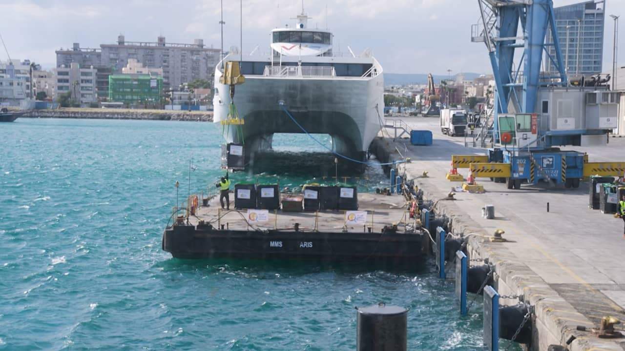 أمريكا أرسلت سفينة تحمل معدات لإنشاء رصيف بحري بغزة 