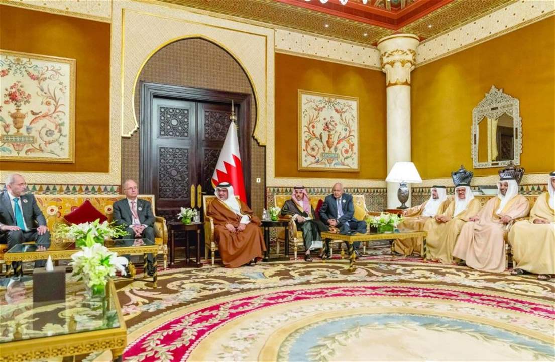 بيان القادة العرب في قمة البحرين حول العدوان الاسرائيلي على القطاع 