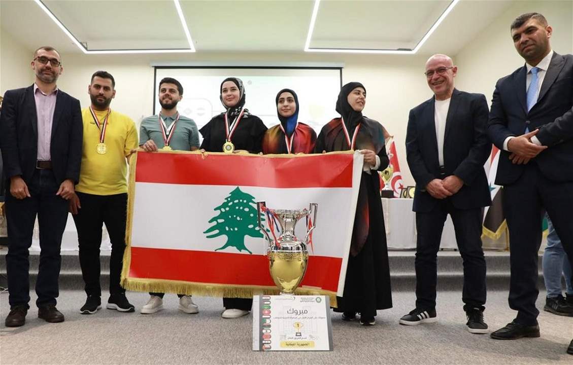 لبنان يفوز بالمركز الاول في &quot;البطولة العربية للمواهب&quot;