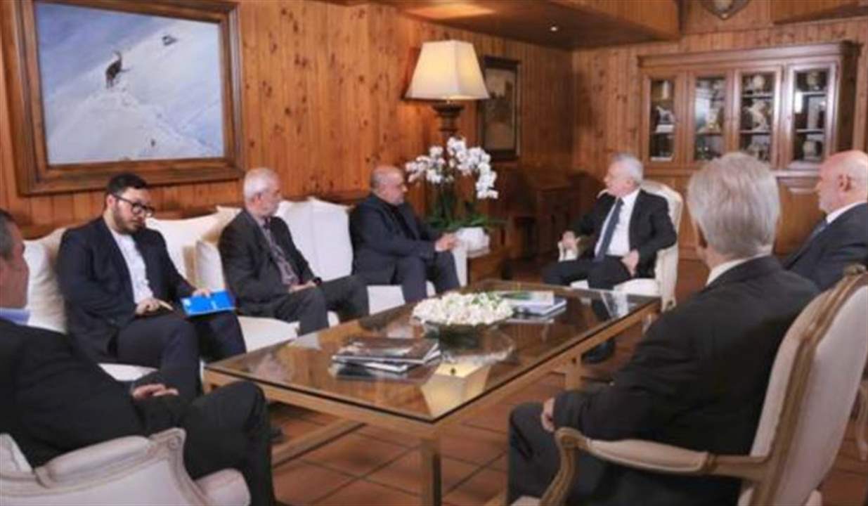 فرنجية استقبل السفير الايراني في بنشعي