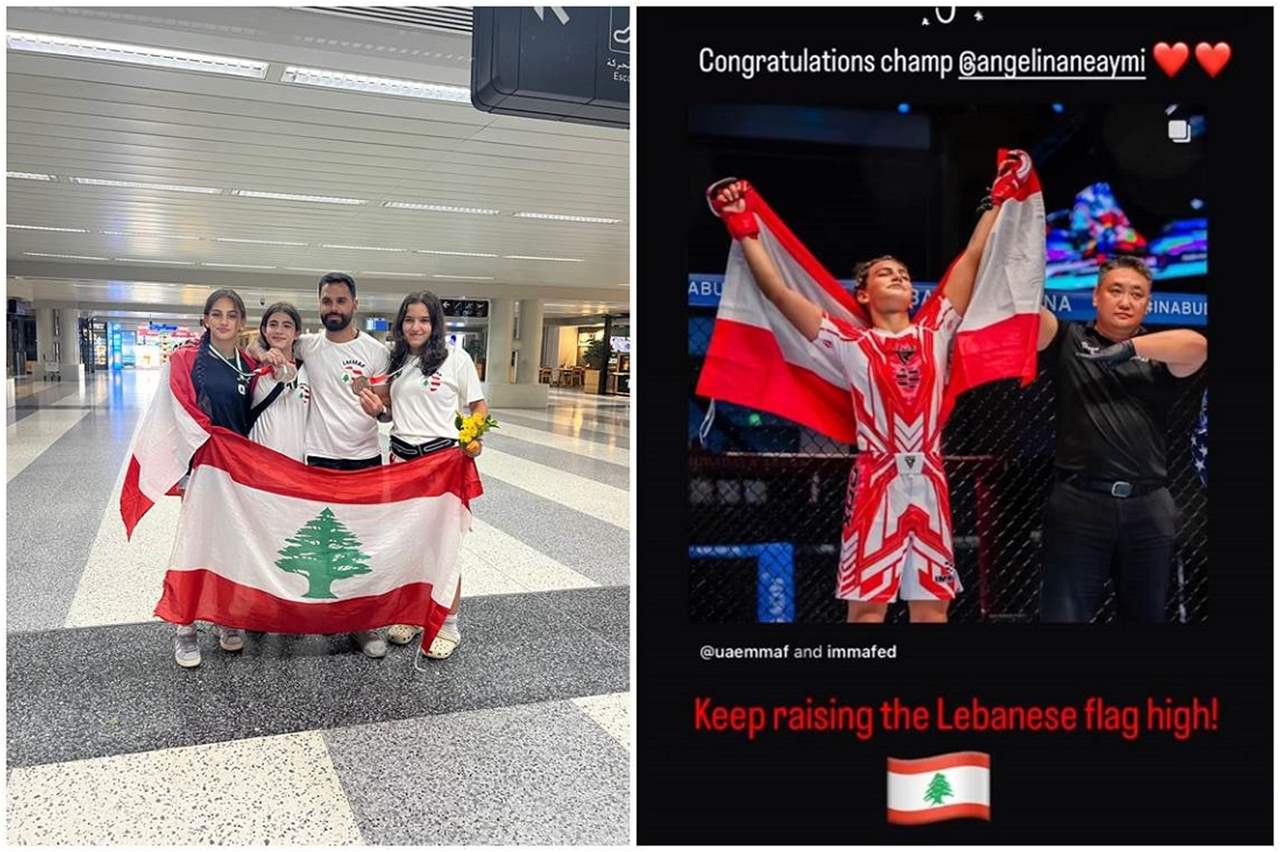 4 ميداليات للبنان في بطولة العالم للشباب في الـ(MMA)