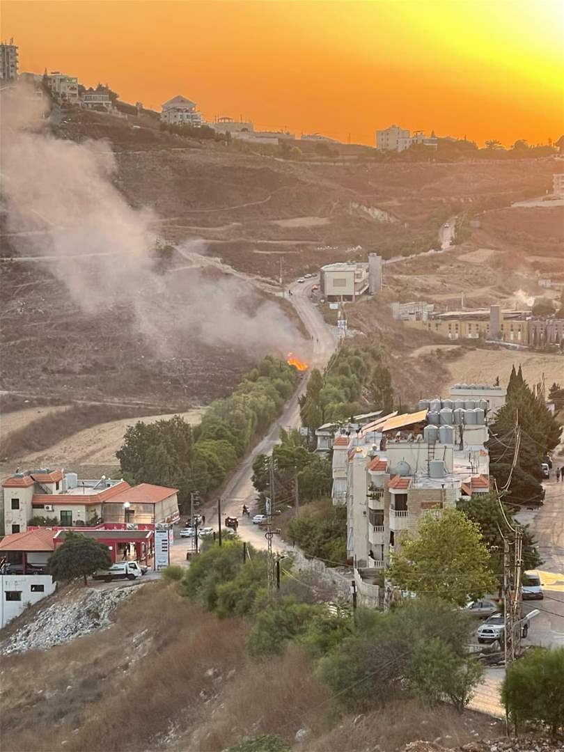 مسيّرة اسرائيلية تستهدف دراجة على طريق كفرجوز - النبطية