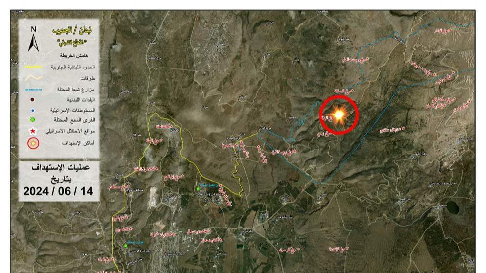  هجوم صاروخي لحزب الله على موقعين للاحتلال