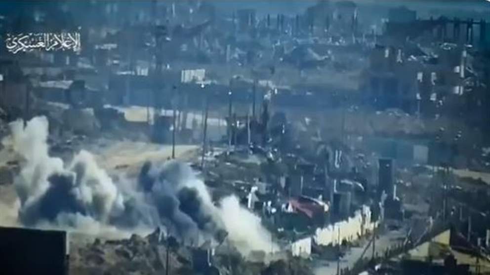 كتائب القسام تنشر فيديو - الايقاع بقوة للاحتلال في حقل ألغام في تل الهوى ومقتل وجرح افرادها 