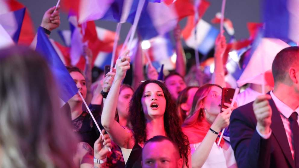 اليمين المتطرف يتصدر الانتخابات في فرنسا ... لوبان: معسكر ماكرون تم محوه عملياً