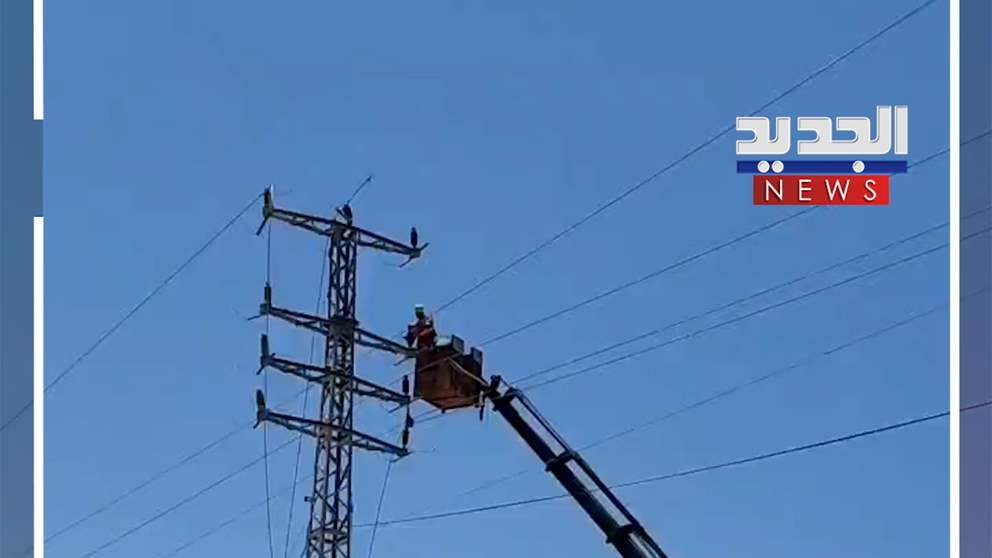 بالفيديو - لأول مرة منذ الحرب.. إصلاح خطوط الكهرباء في القطاع! 