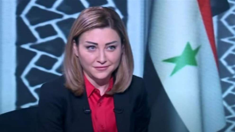 اصابة مستشارة الرئيس السوري لونا الشبل بحادث سير في دمشق