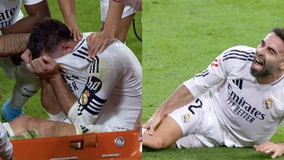 فيديو - كارفاخال أكد غيابه لأشهر عن ريال مدريد