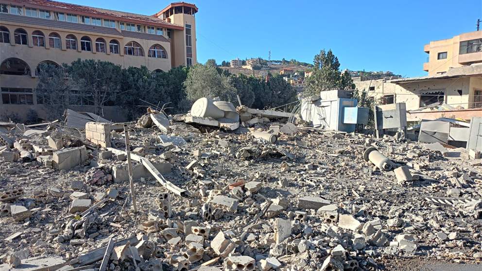 بالفيديو - آثار الدمار في النبطية بعد الغارة ليلاً 