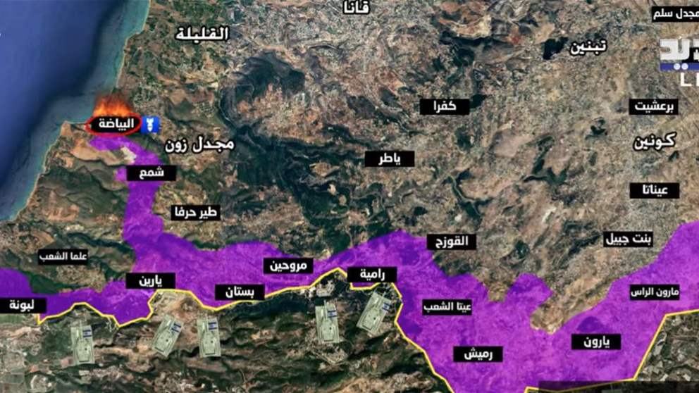 ارتفاع وتيرة المواجهات في القطاعين الشرقي والغربي لا سيما في محيط بلدتي شمع والبياضة.. مراسل الجديد يتابع التطورات 