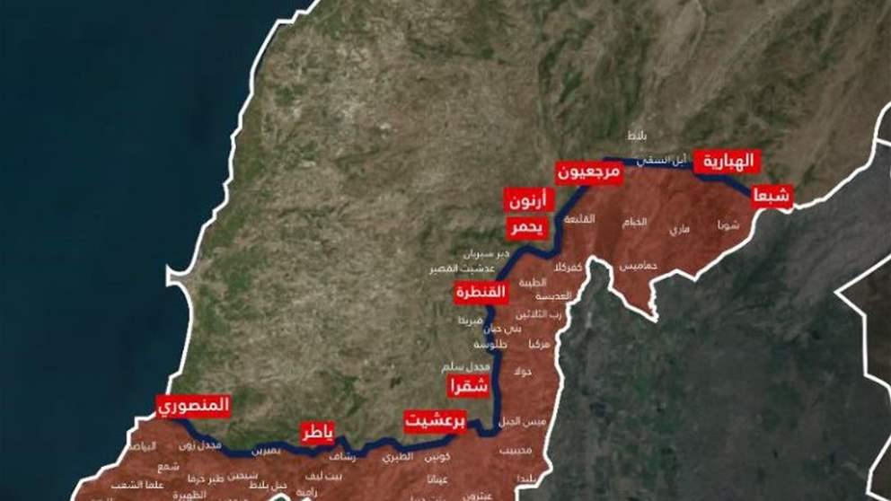 تهديد اسرائيلي: كل من ينتقل جنوب هذا الخط يعرض نفسه للخطر